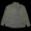 Fucking Awesome | Herringbone Heavyweight Flannel Overshirt  Color : Black