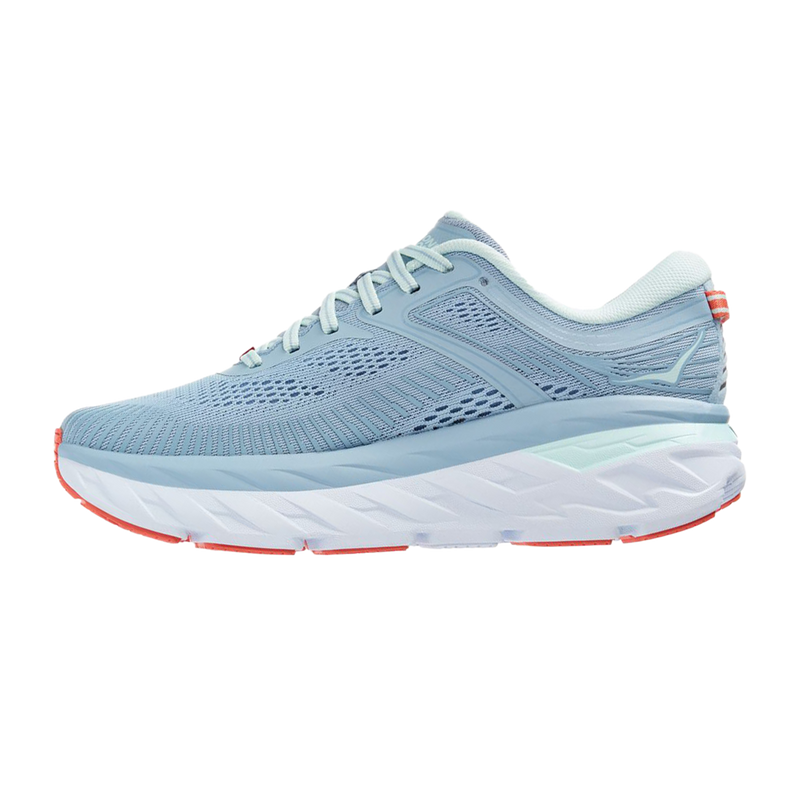 Hoka Bondi 7 - Blue Fog - Blue Glass