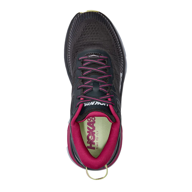 Hoka Bondi 7 - Blue Graphite - Festival Fuchsia