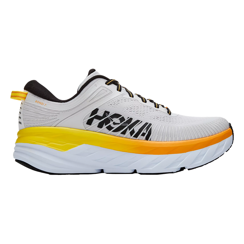 Hoka Bondi 7 - Nimbus Cloud - Radiant Yellow