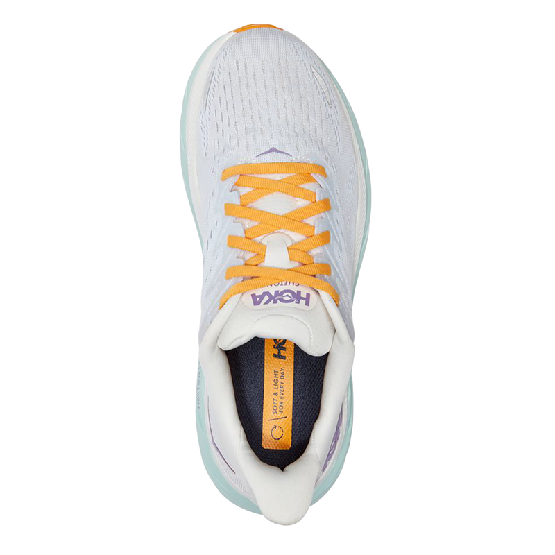 Hoka Clifton 8 - Blanc de Blanc - White