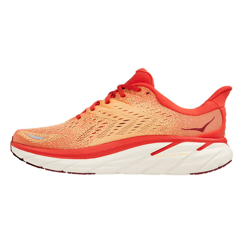 Hoka Clifton 8 - Fiesta - Blazing Orange