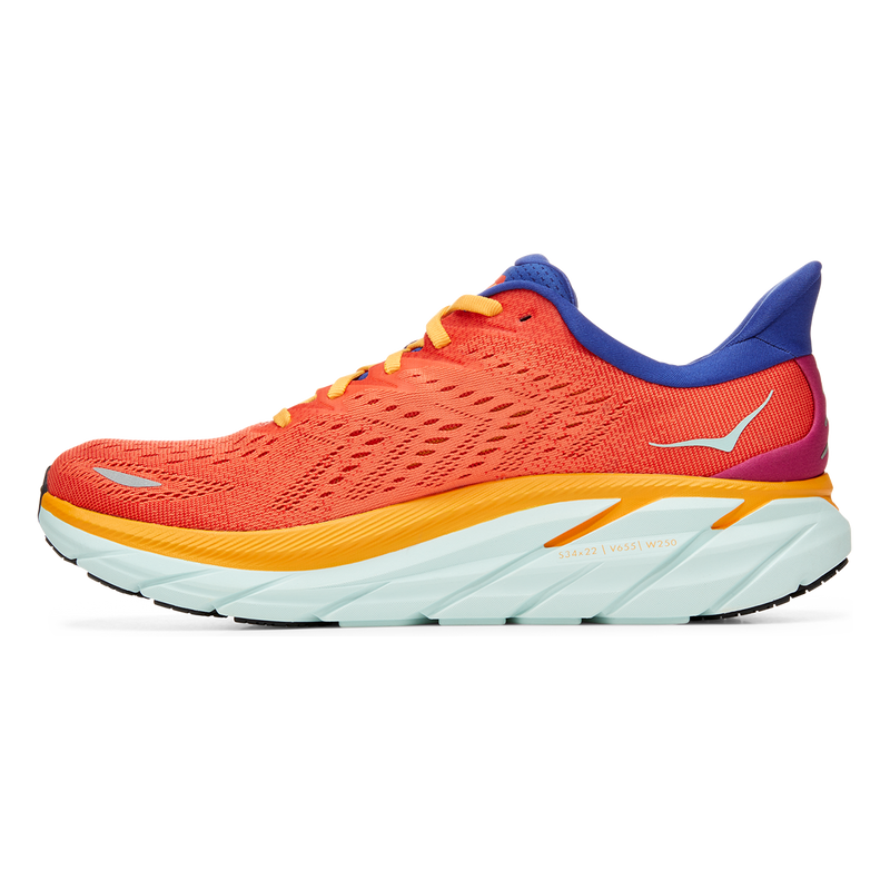 Hoka Clifton 8 - Fiesta - Bluing