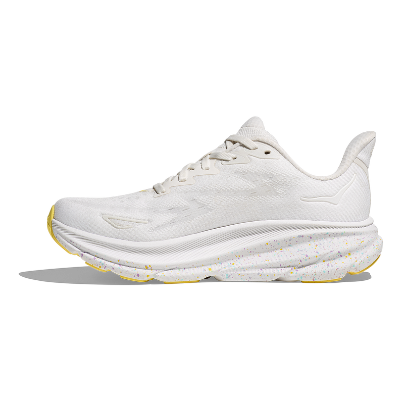 Hoka Clifton 9 - White - Lemonade