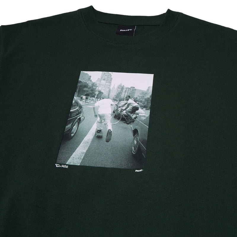 HUF Fight The Traffic T-Shirt - Forest Green