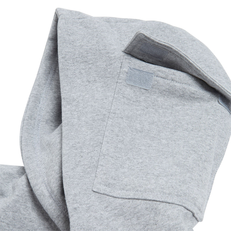 HUF x Pro Club Multi Pocket Hoodie - Heather Grey