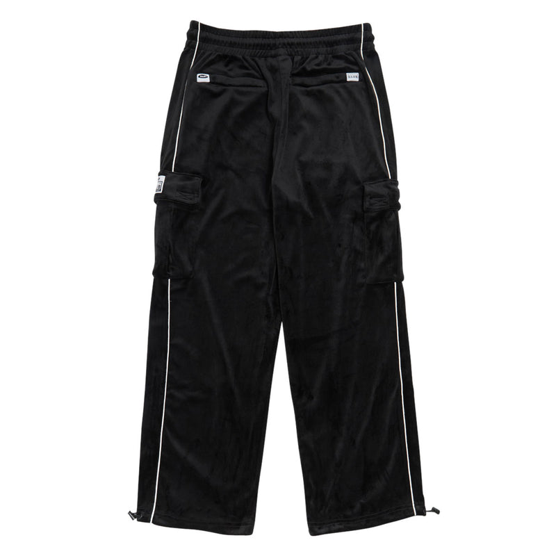 HUF x Pro Club Velour Cargo Pants - Black
