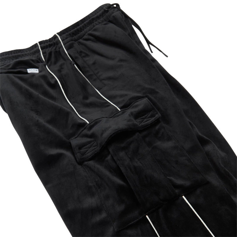HUF x Pro Club Velour Cargo Pants - Black