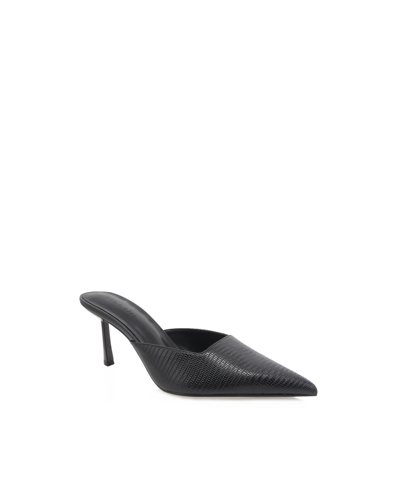 ILIANA - BLACK LIZARD-PUMPS-Billini-Billini