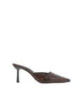 ILIANA - CHOCOLATE SNAKE-PUMPS-Billini-Billini