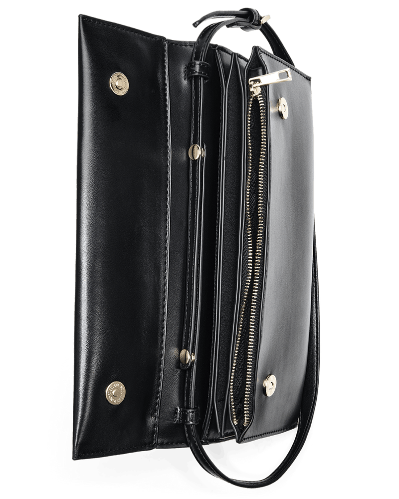 INDIE SHOULDER BAG - BLACK-Handbags-Billini-Billini