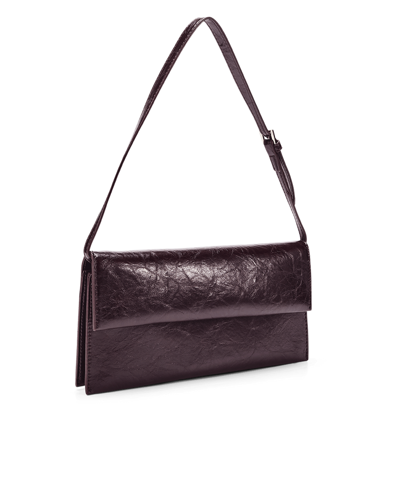 INDIE SHOULDER BAG - BORDEAUX SHINE-Handbags-Billini-Billini