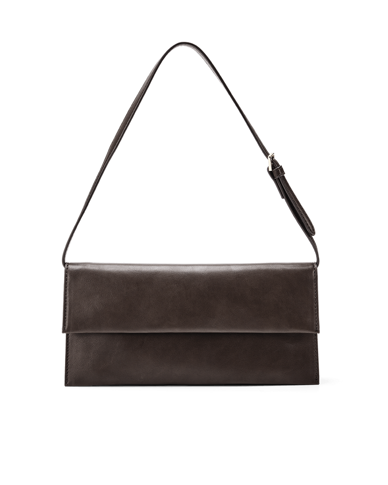 INDIE SHOULDER BAG - CHOCOLATE-Handbags-Billini-Billini