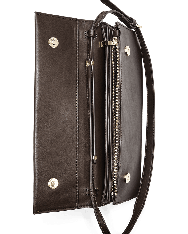 INDIE SHOULDER BAG - CHOCOLATE-Handbags-Billini-Billini