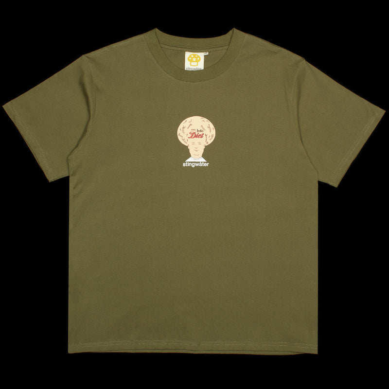 Stingwater | Info Diet T-Shirt Color : Green