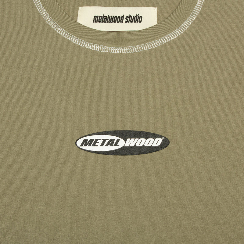 Metalwood | Inside Out T-Shirt Color : Dusty Cilantro