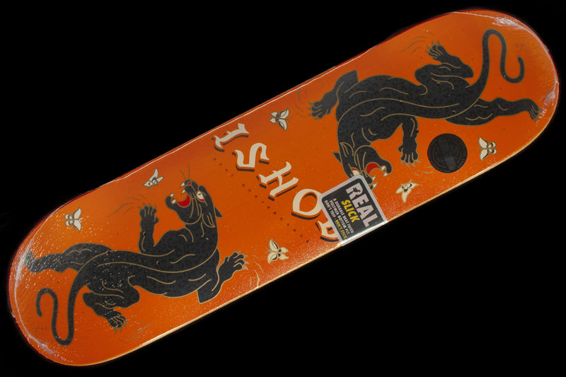 Real | Ishod - Cat Scratch Glitter Deck (Slick) Color : Orange