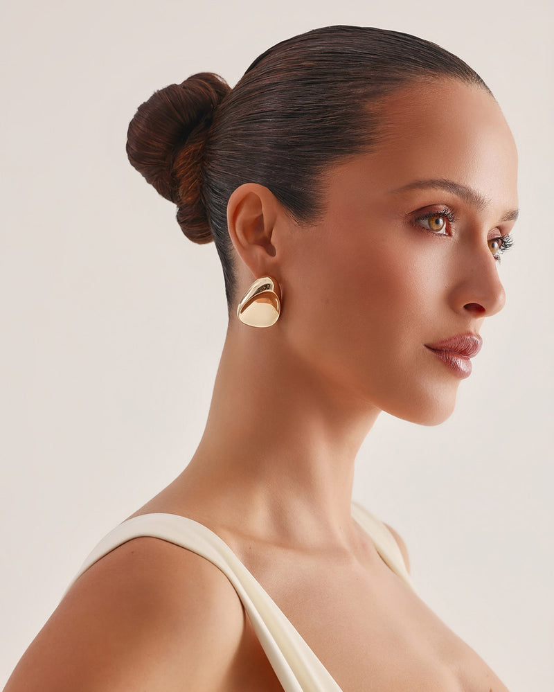 ISSY EARRINGS - GOLD-JEWELLERY-Billini-Billini