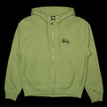 Stussy | Ist Venus Zip Hoodie Style # 1974977 Color : Moss