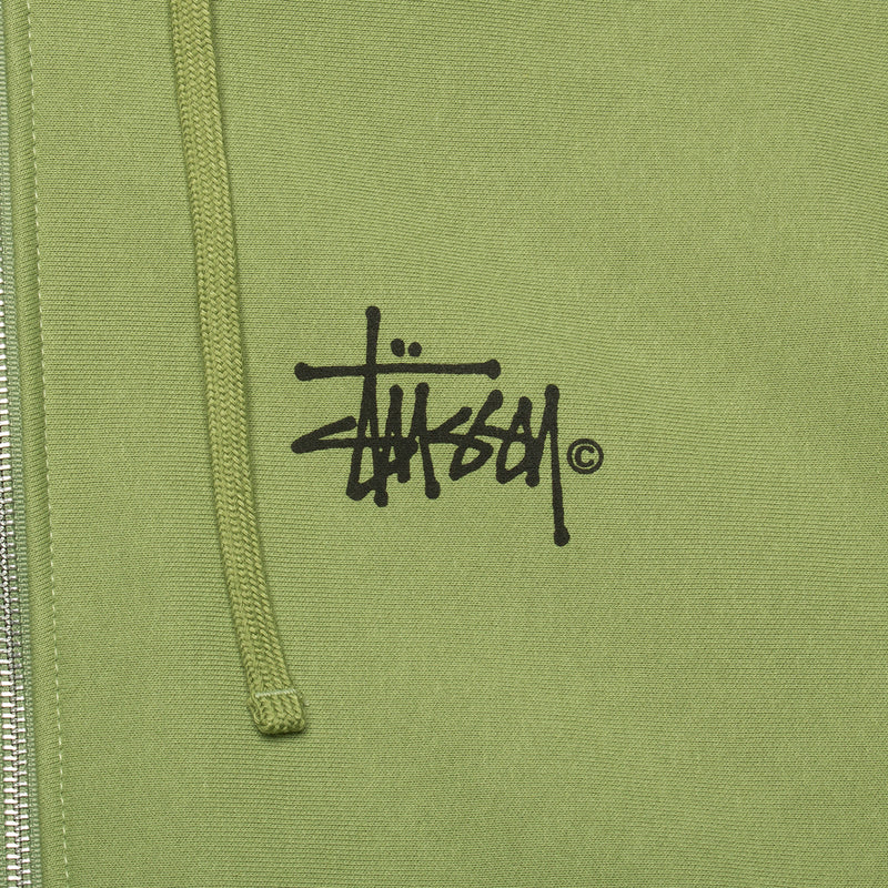 Stussy | Ist Venus Zip Hoodie Style # 1974977 Color : Moss