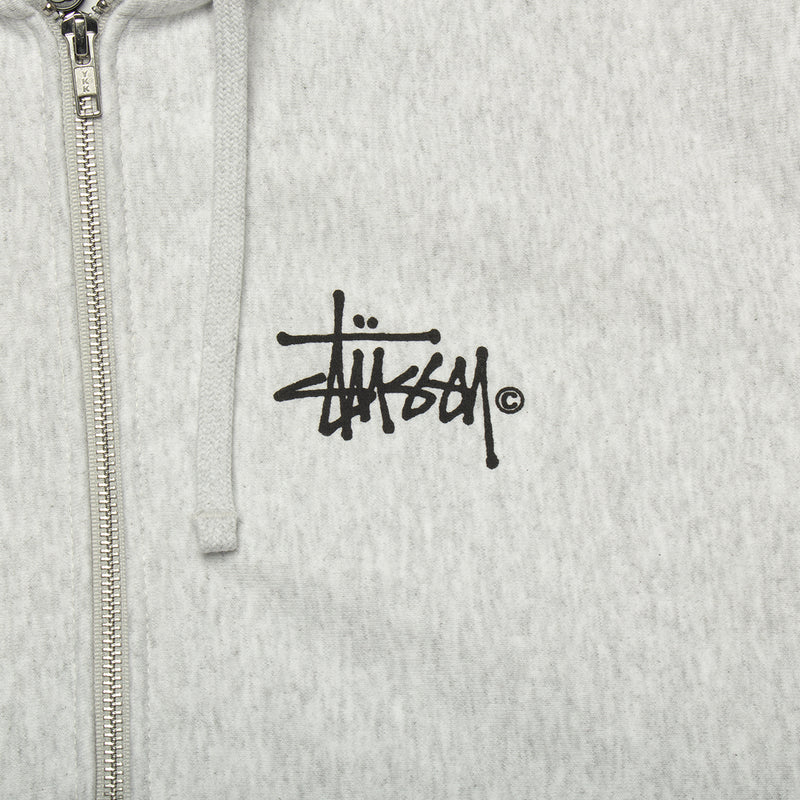 Stussy | Ist Venus Zip Hoodie Style # 1974977 Color : Ash Heather
