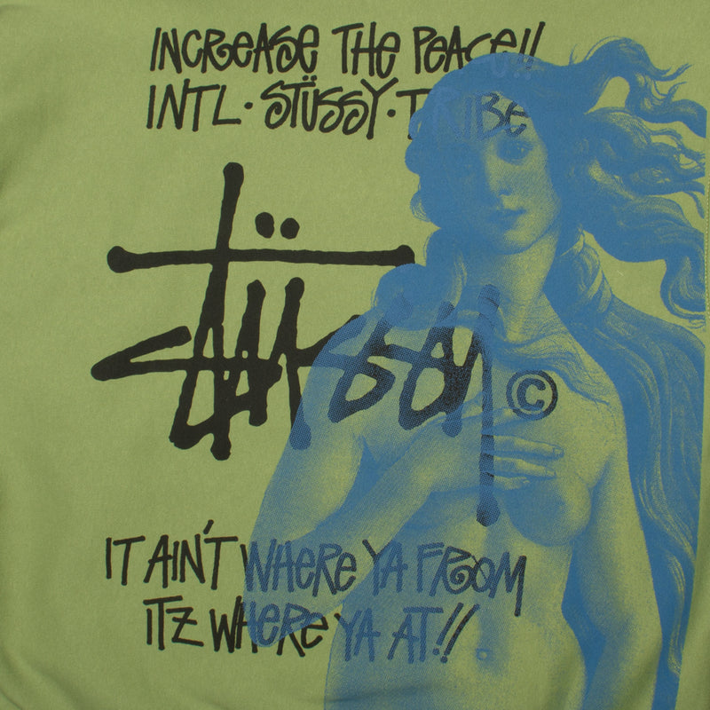 Stussy | Ist Venus Zip Hoodie Style # 1974977 Color : Moss