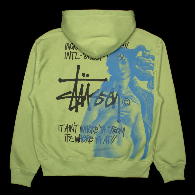 Stussy | Ist Venus Zip Hoodie Style # 1974977 Color : Moss