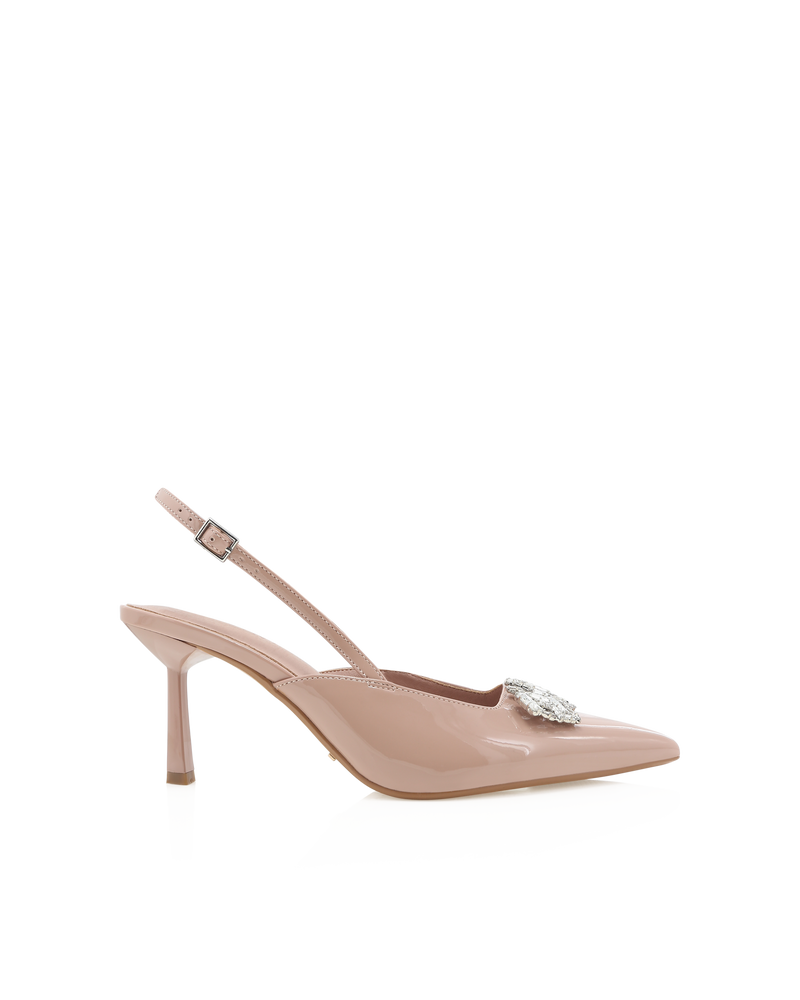 IYANNA - CAFE AU LAIT PATENT-PUMPS-Billini-Billini
