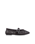 JAYLAH - DARK CACAO SUEDE-Flats-Billini-Billini