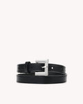 JORDAN BELT - BLACK-SILVER-BELTS-Billini-Billini
