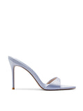 Kaia 100 Slipper - Lavender Grey Satin
