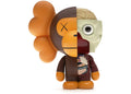 KAWS Bape Dissected Baby Milo Vinyl Figure Brown
