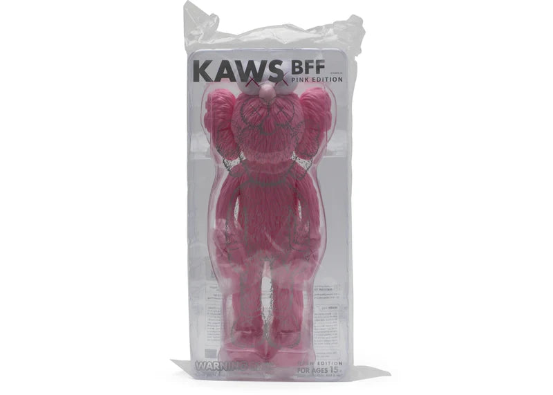 KAWS BFF Open Edition Vinyl Figure Pink