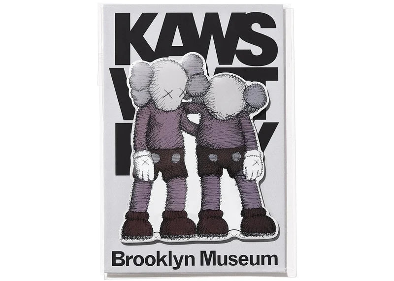 KAWS Brooklyn Museum WHAT PARTY ALONG THE WAY Magnet Grey