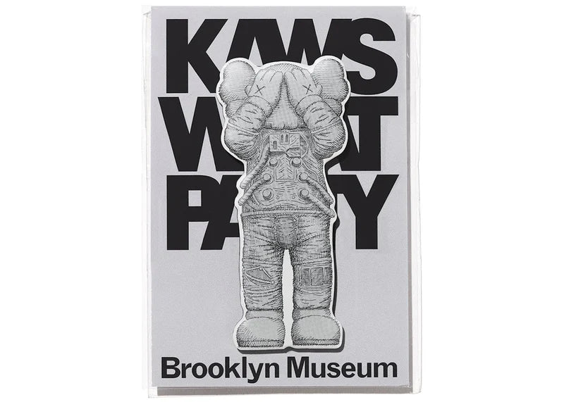 KAWS Brooklyn Museum WHAT PARTY SPACE Magnet White
