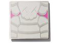KAWS Brooklyn Museum WHAT PARTY Square Pin Grey
