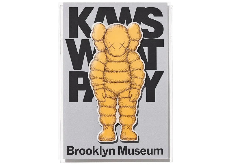 KAWS Brooklyn Museum WHAT PARTY WHAT PARTY Magnet Orange