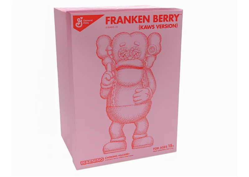KAWS Cereal Monsters Franken Berry Figure