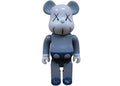 KAWS Companion Bearbrick 400% Grey/Blue