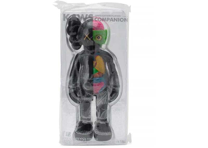 KAWS Companion Flayed Open Edition Vinyl Figure Black