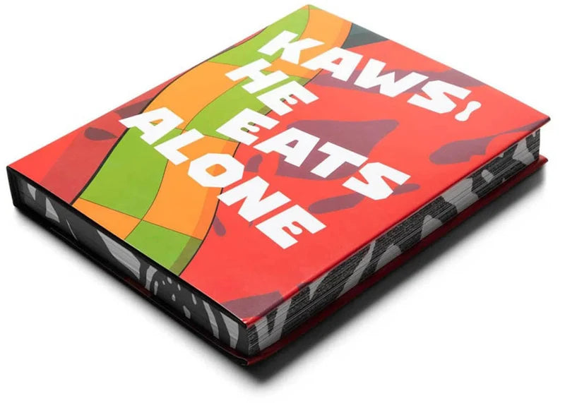 KAWS He Eats Alone Hardcover Book