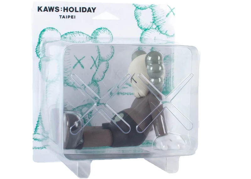 KAWS Holiday Taipei Vinyl Figure Brown