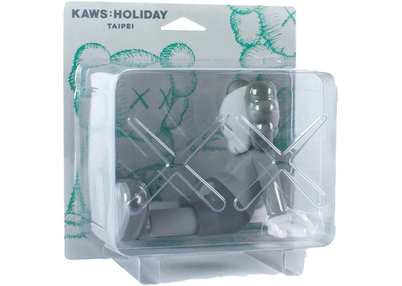 KAWS Holiday Taipei Vinyl Figure Grey