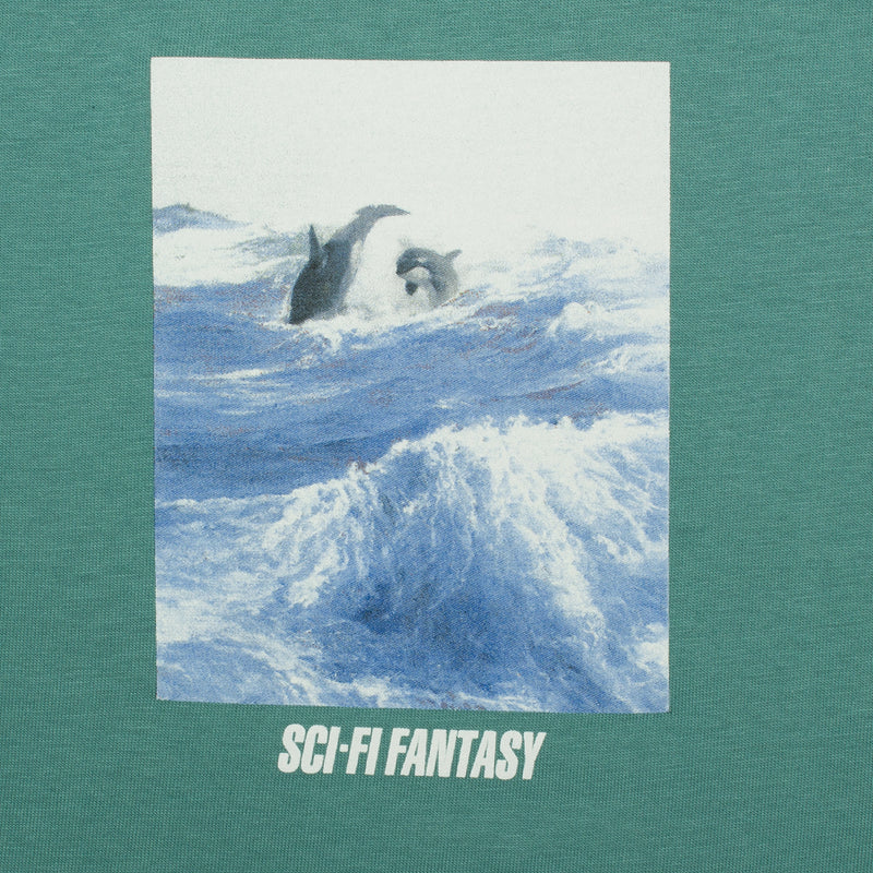 Sci-Fi Fantasy | Killer Whale T-Shirt Color : Seafoam