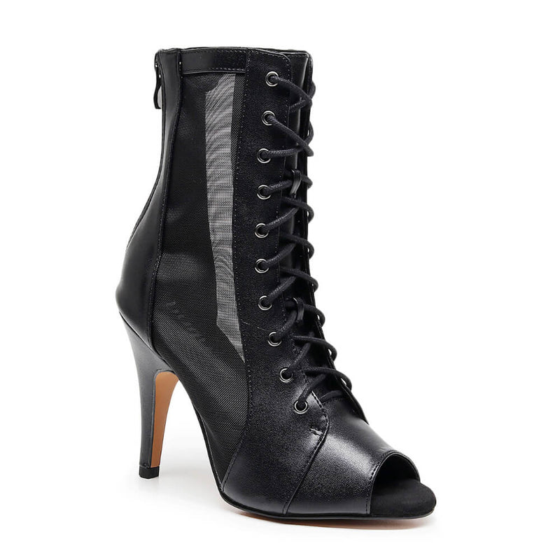 Koda - Black Vegan Leather - Street Sole