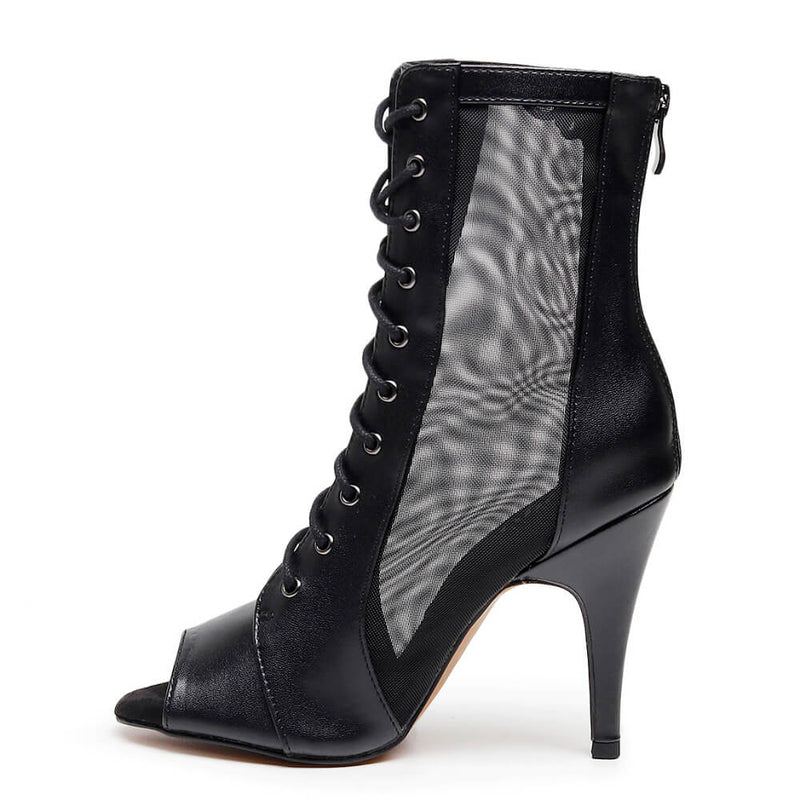 Koda - Black Vegan Leather - Street Sole