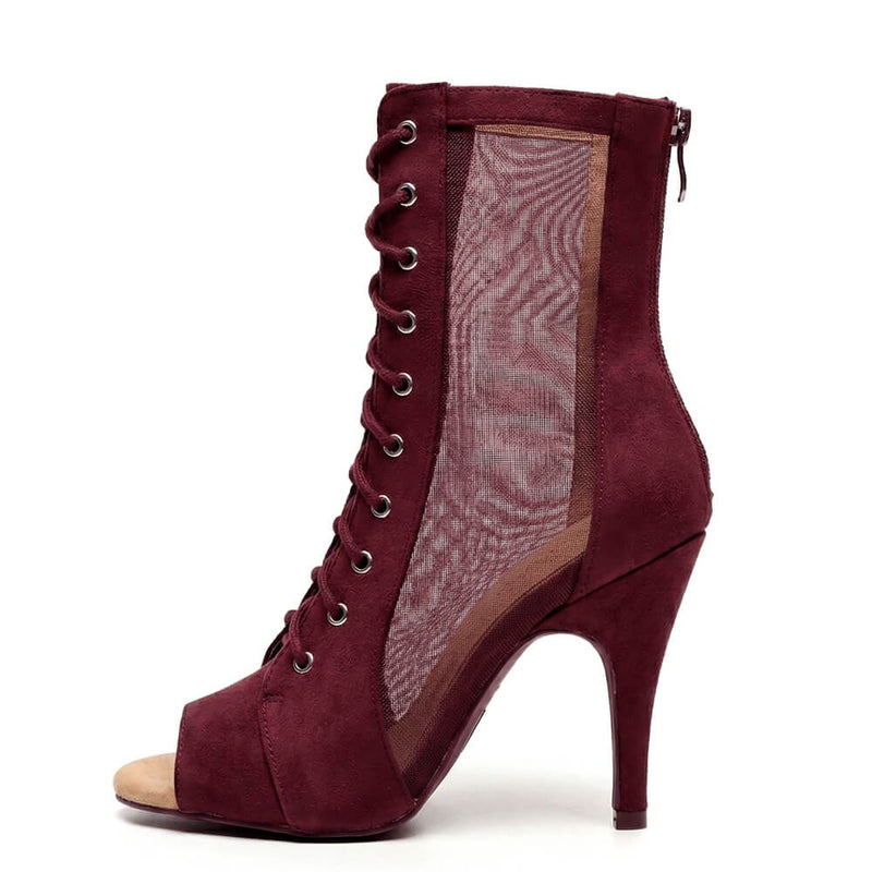 Koda - Eggplant Vegan Suede - Suede Sole