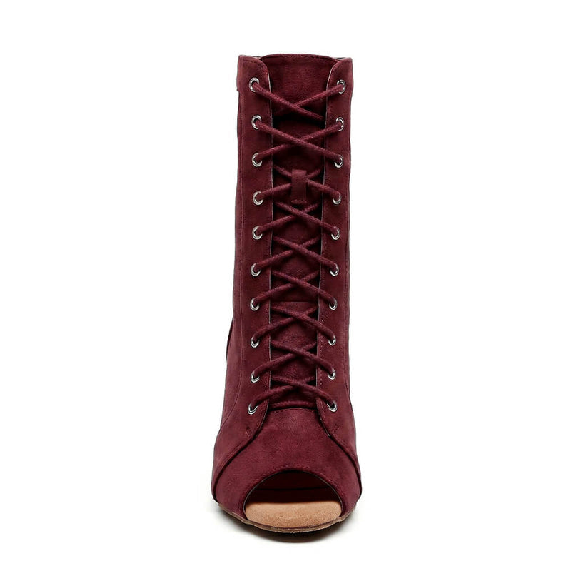 Koda - Eggplant Vegan Suede - Suede Sole