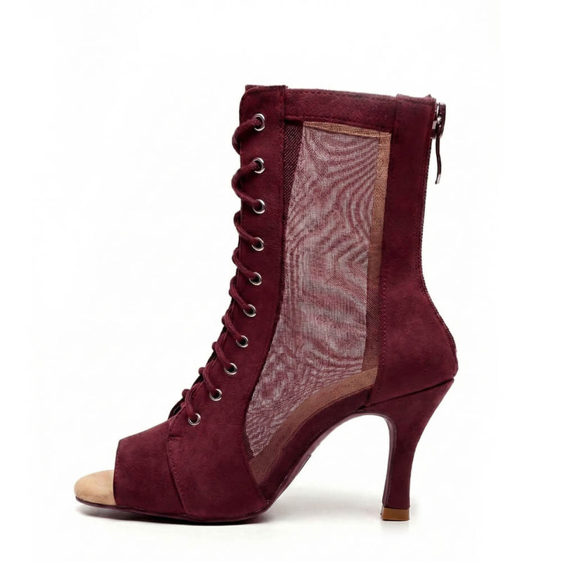Koda - Eggplant Vegan Suede - Suede Sole