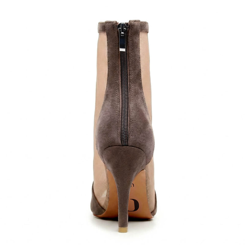 Koda - Taupe Vegan Suede - Suede Sole